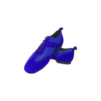 Танцювальні туфлі IVDANCE STT-134 BLUE JAZZ синій/чорний