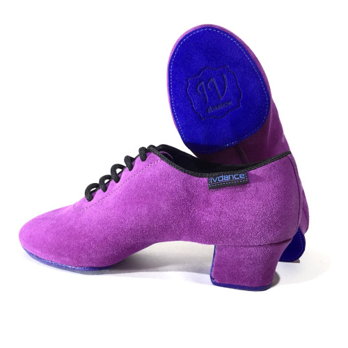 IVDANCE LA-13T dance shoes lilac/ultramarine