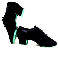 Dance shoes IVDANCE LA-15T black/emerald