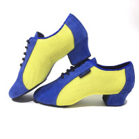 IVDANCE LA-237T dance shoes yellow/blue