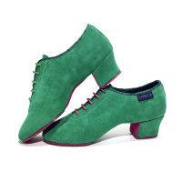 IVDANCE LA-13T dance shoes emerald/fuchsia