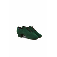 Dance shoes IVDANCE LA-13T dark green/black