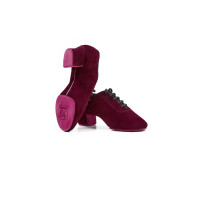 IVDANCE LA-13T dance shoes burgundy/fuchsia