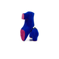 IVDANCE LA-13T ultramarine/fuchsia dance shoes