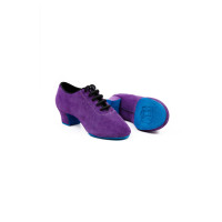 IVDANCE LA-13T Purple/Turquoise Dance Shoes